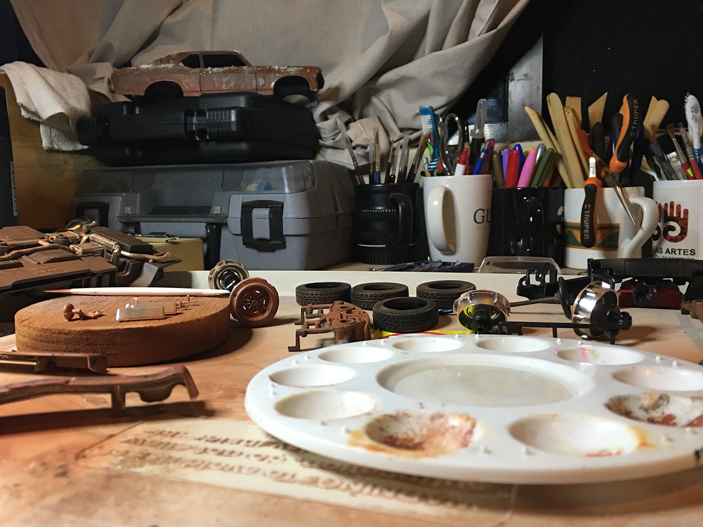 Light Painting ，vehicle，originality，Chevy Nova，