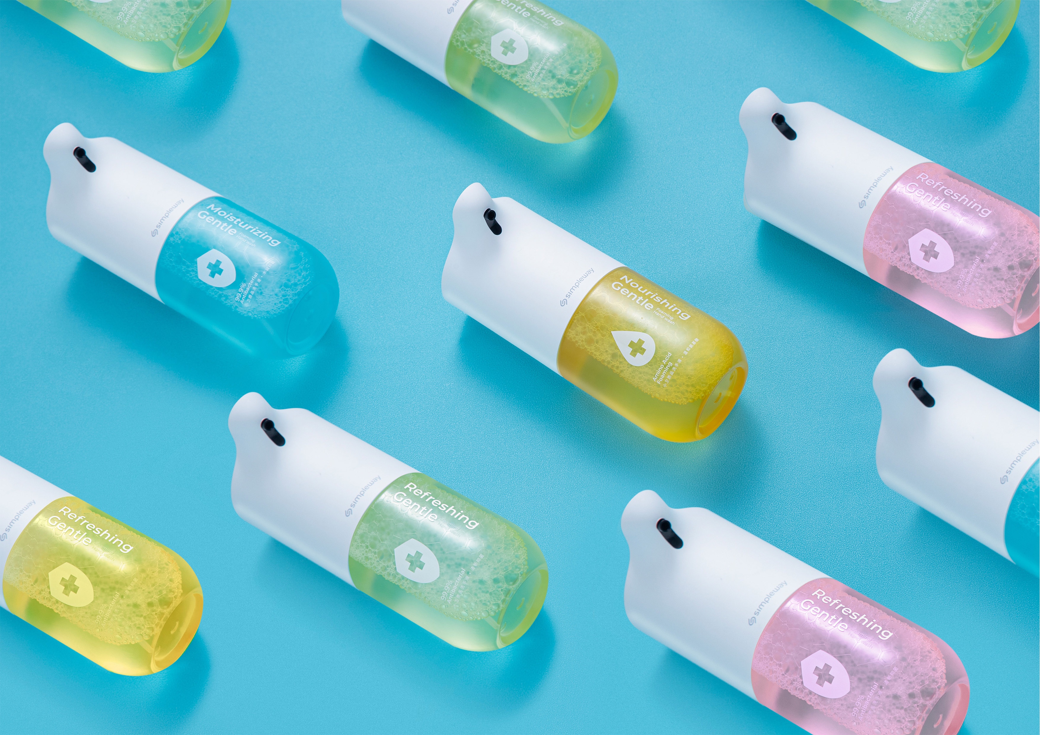 2020 CGD contemporary good design award，Automatic foam washing mobile phone，Xiaowei (Shanghai) biotechnology，Shanghai Hanlun marketing planning，