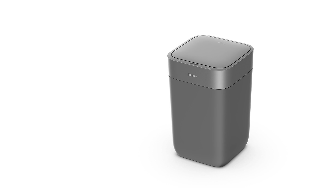 2020 CGD contemporary good design award，Automatic trash can，Seeking technology，