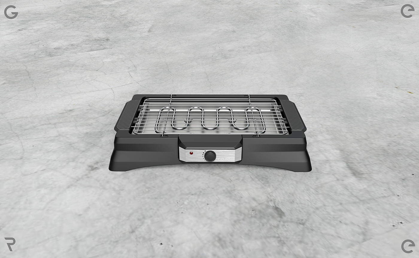 Home appliance design，bbq，Barbecue rack，barbecue grill，Grey design，Kitchenware，
