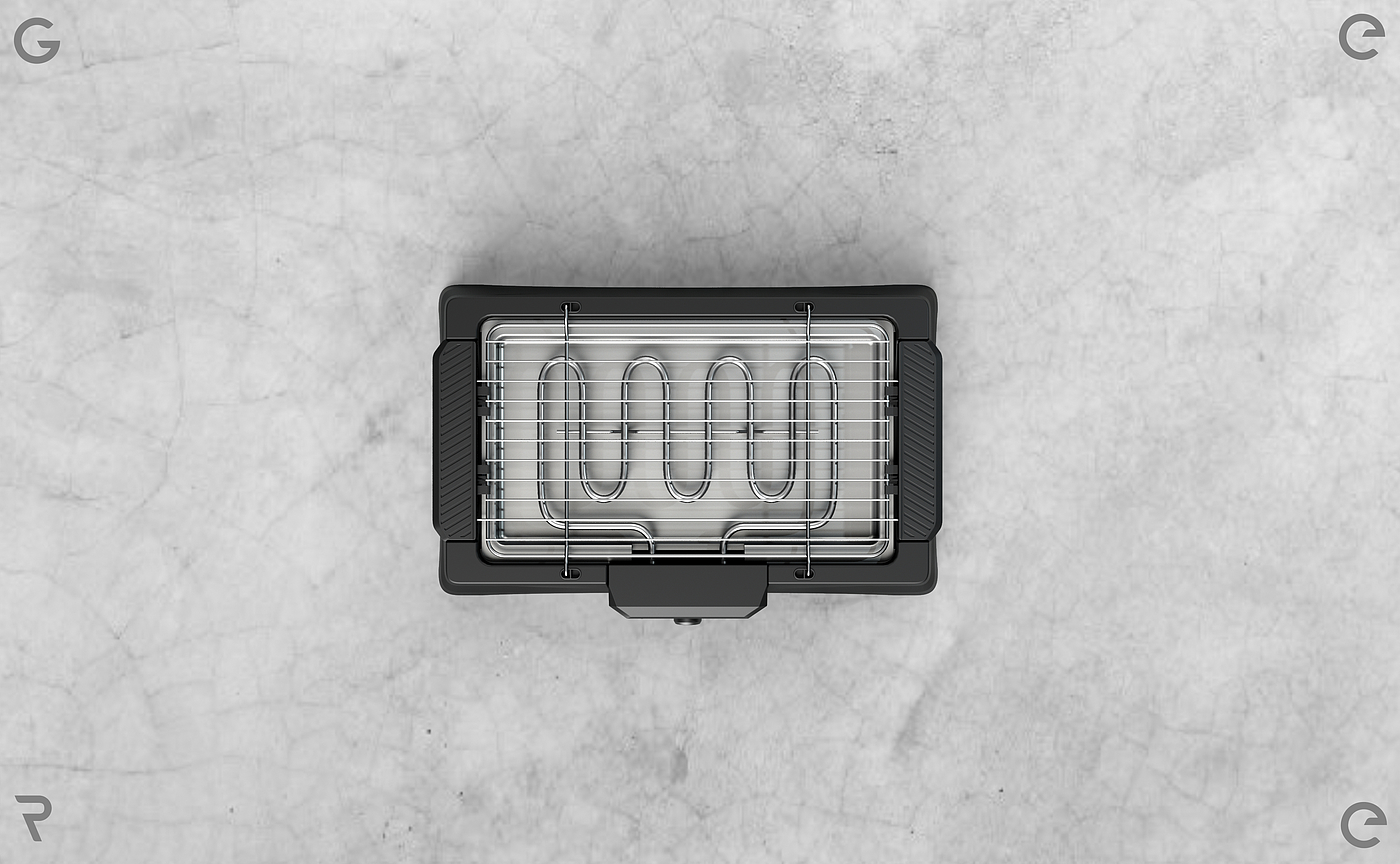 Home appliance design，bbq，Barbecue rack，barbecue grill，Grey design，Kitchenware，