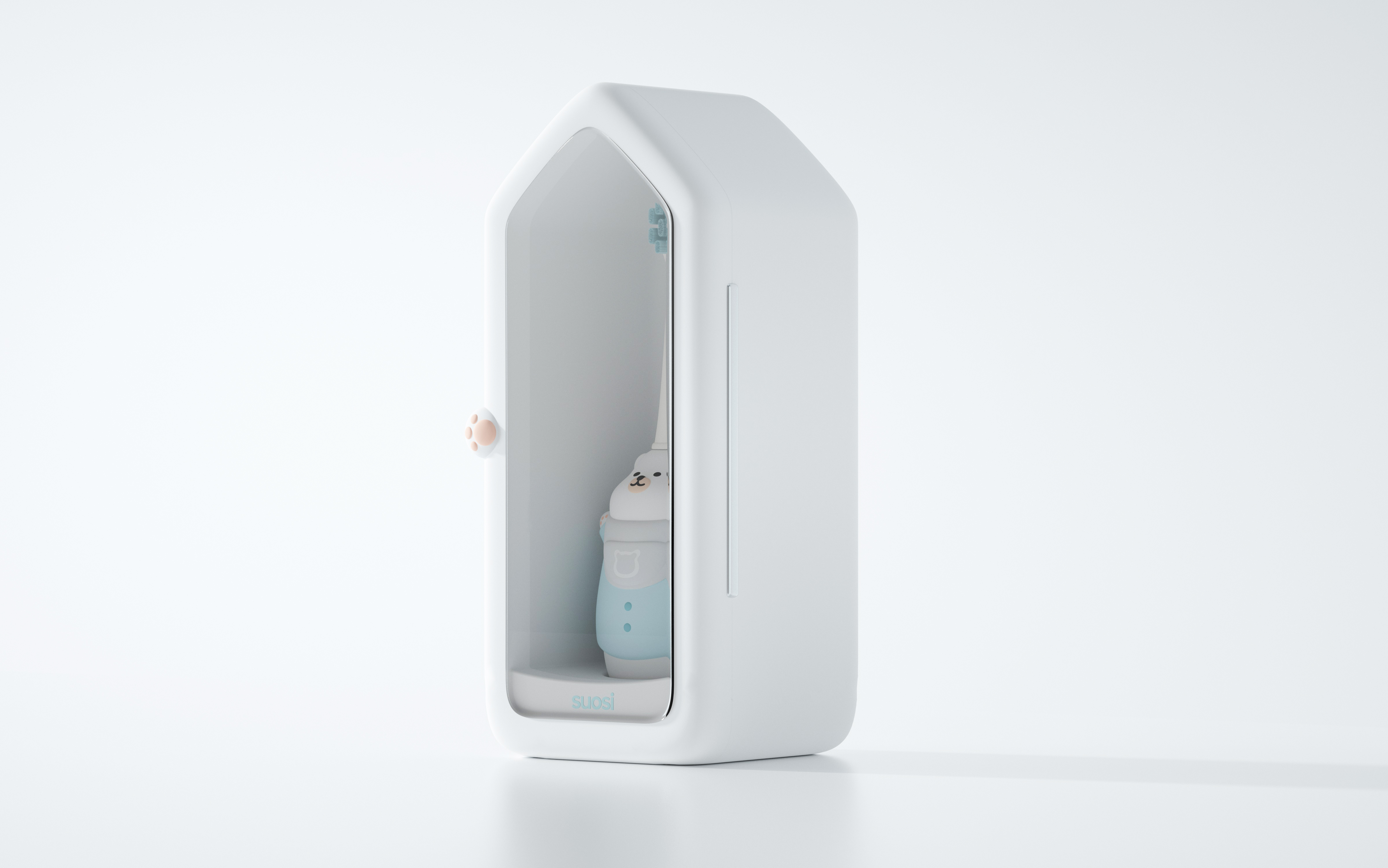 Children's electric toothbrush，Electric toothbrush，Thought design，