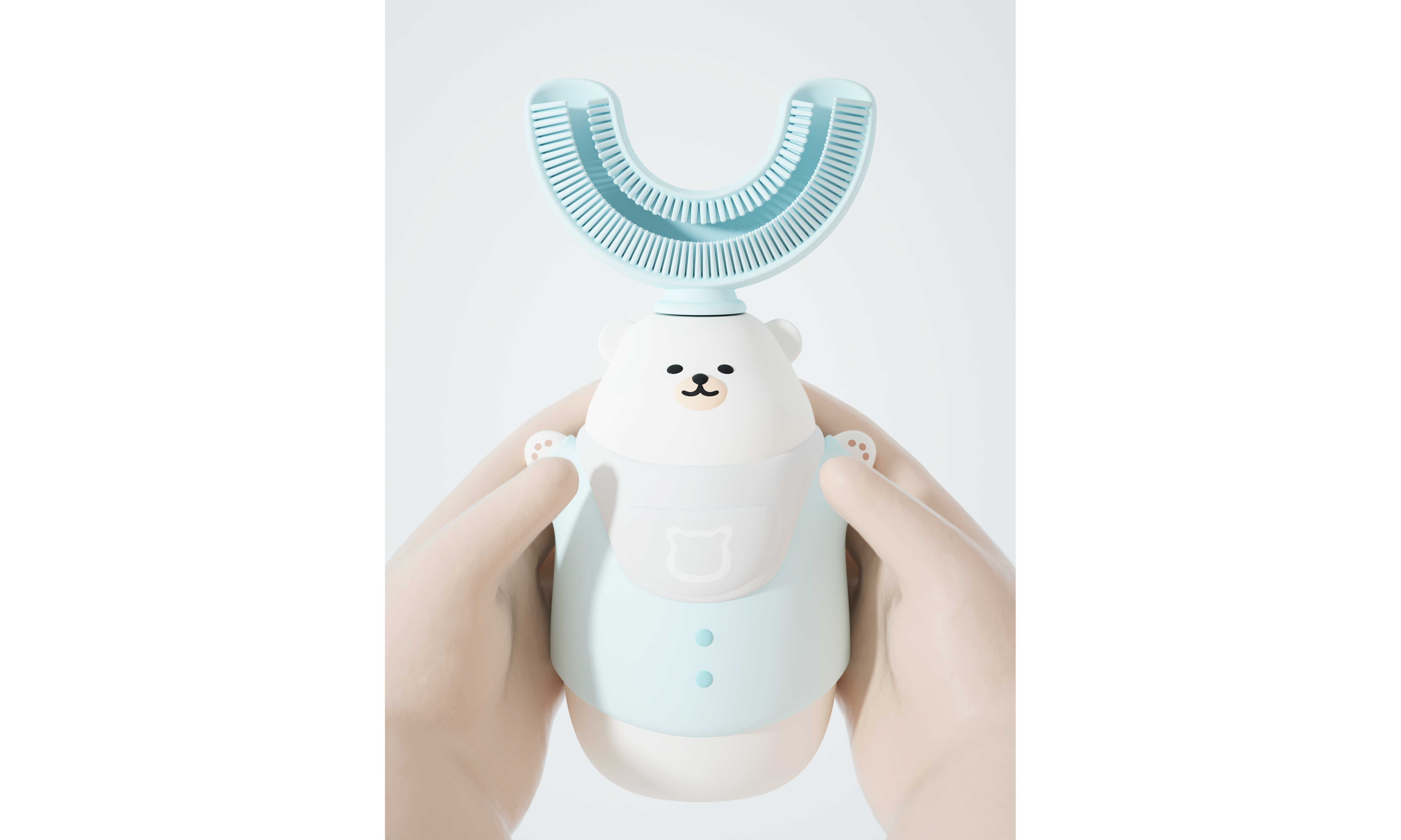 Children's electric toothbrush，Electric toothbrush，Thought design，