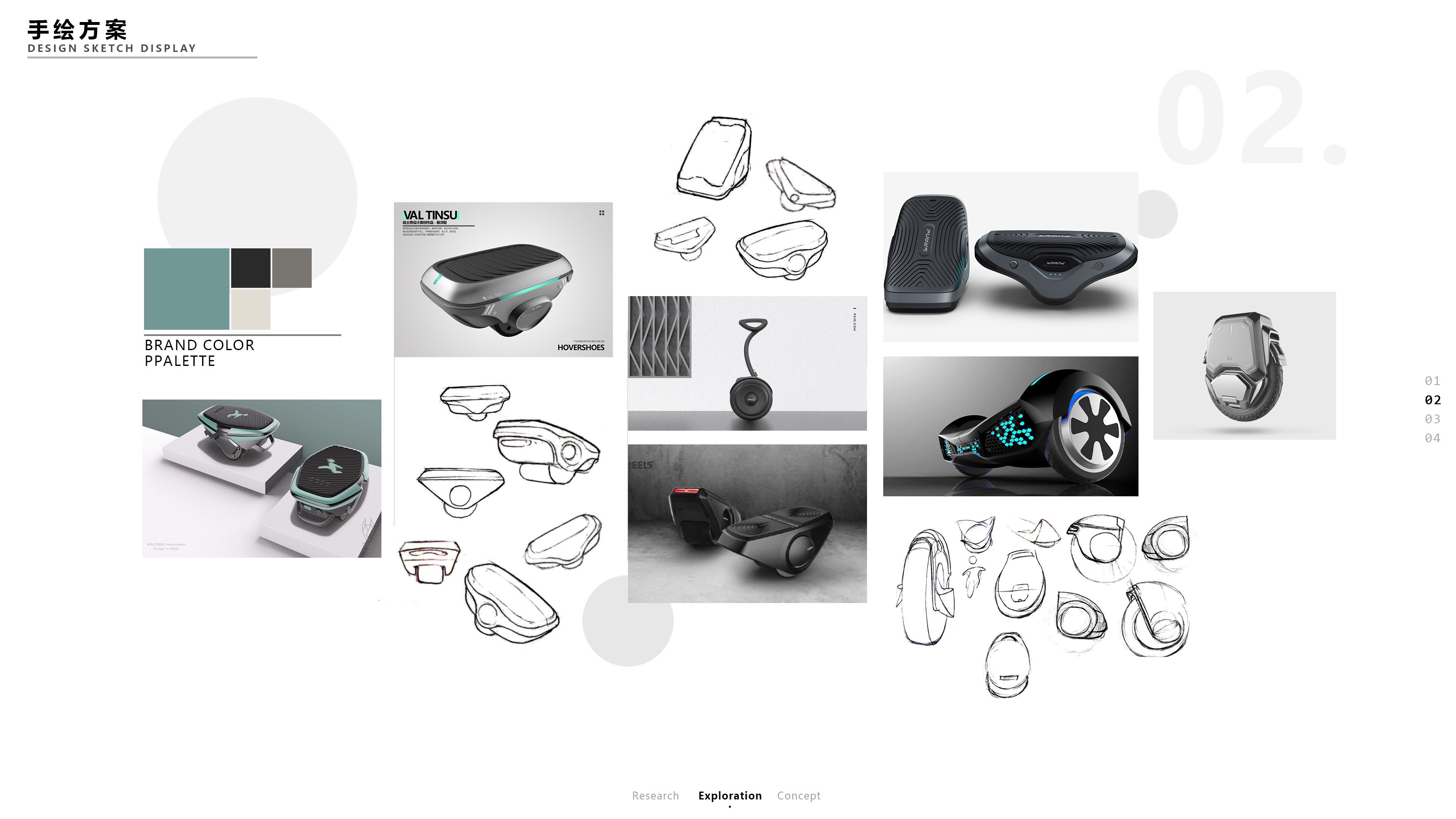 Intelligent balance vehicle，Suspension shoes，