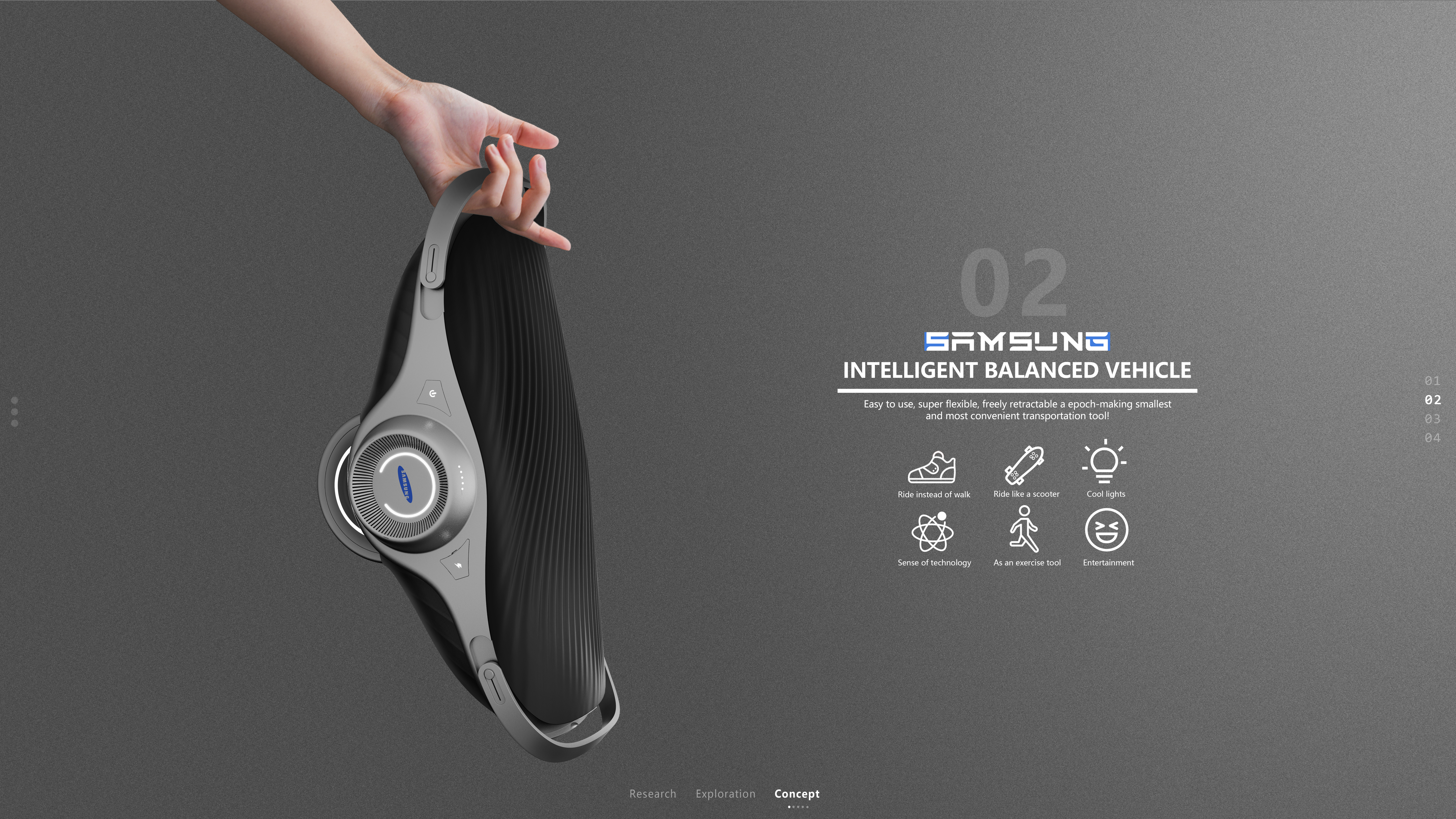 Intelligent balance vehicle，Suspension shoes，