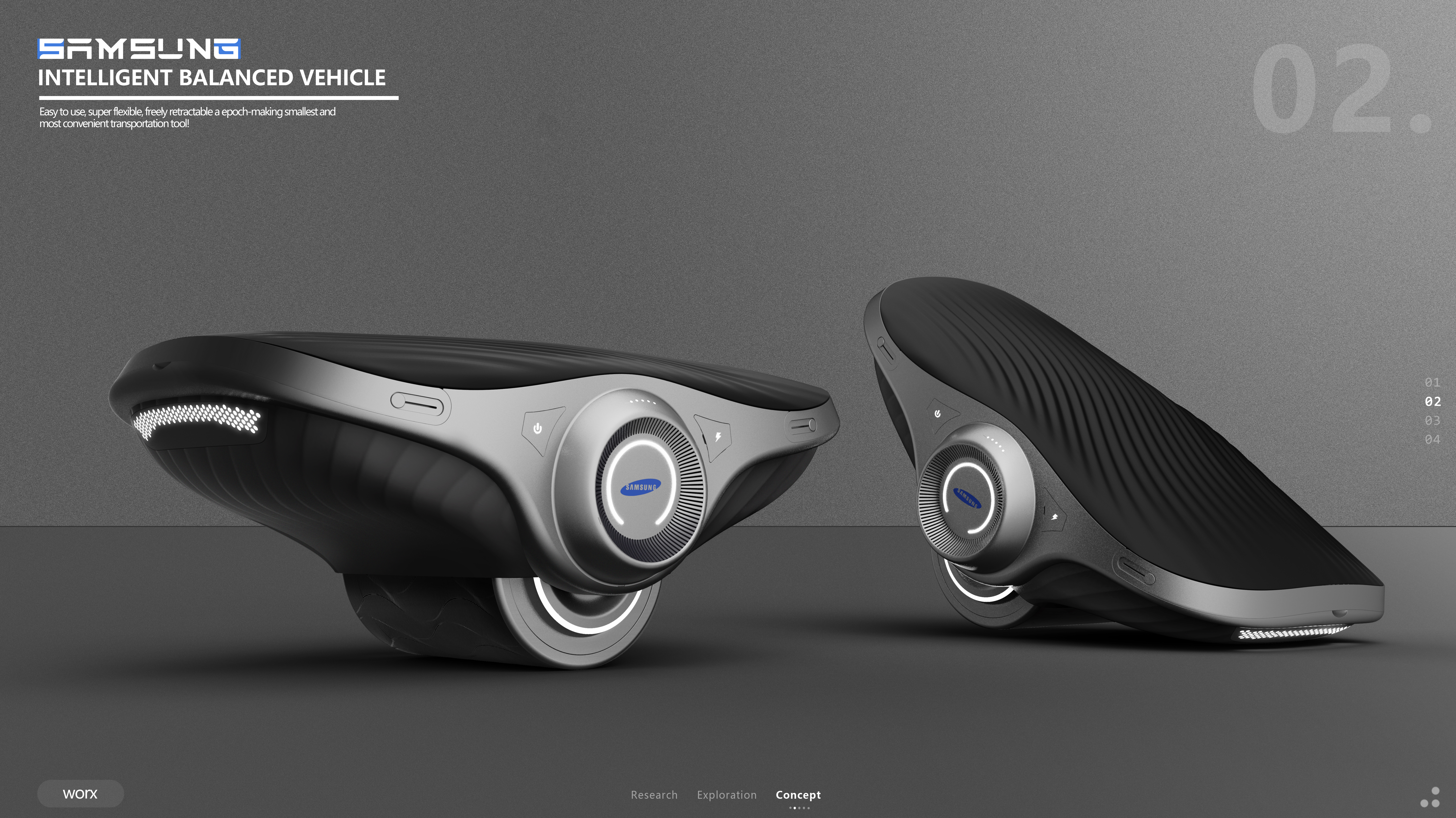 Intelligent balance vehicle，Suspension shoes，