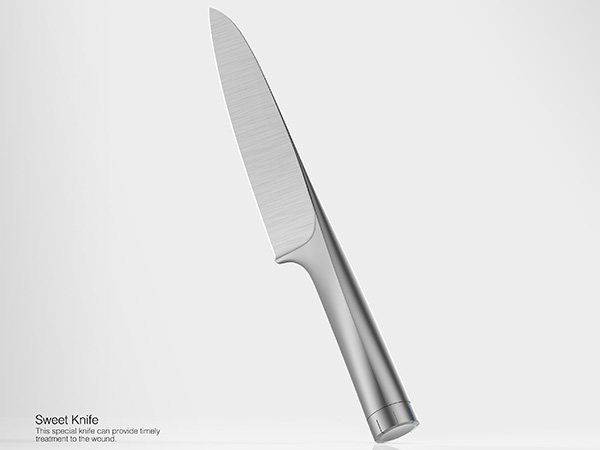 Kitchen knife, stainless steel, emergency treatment, medicine，