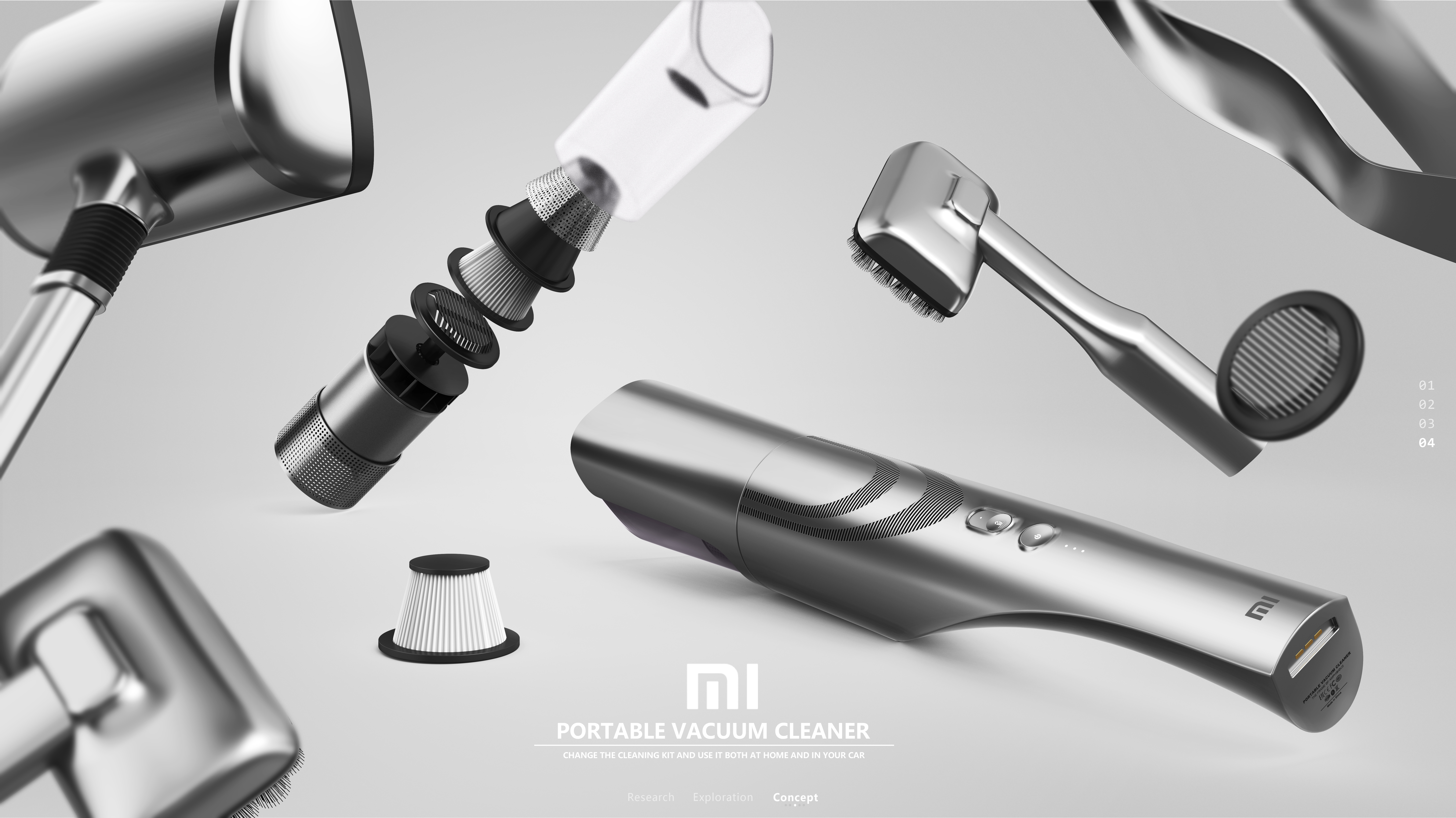 Household vacuum cleaner，Vehicle vacuum cleaner，