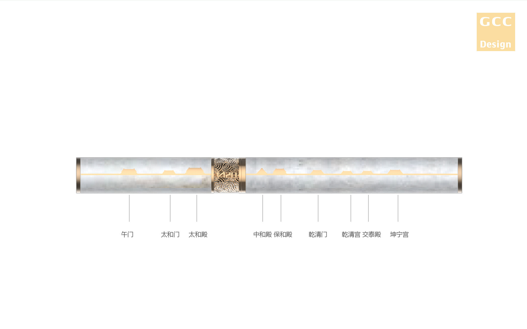 the Imperial Palace，Cultural creation，Hand account，Pen，adhesive tape，