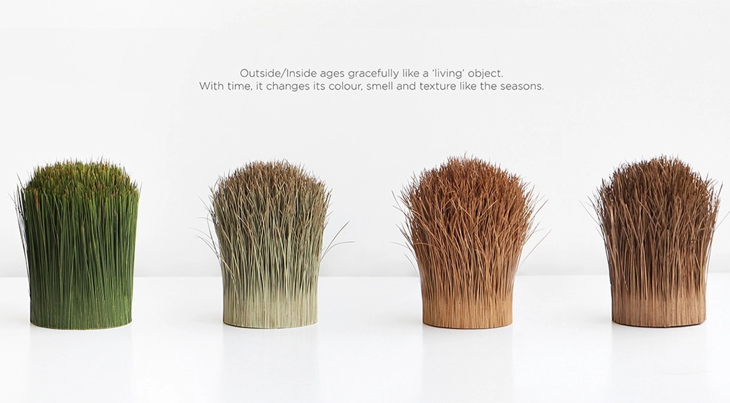 pine needle，Outside/Inside，pen container，Pine needle，natural，