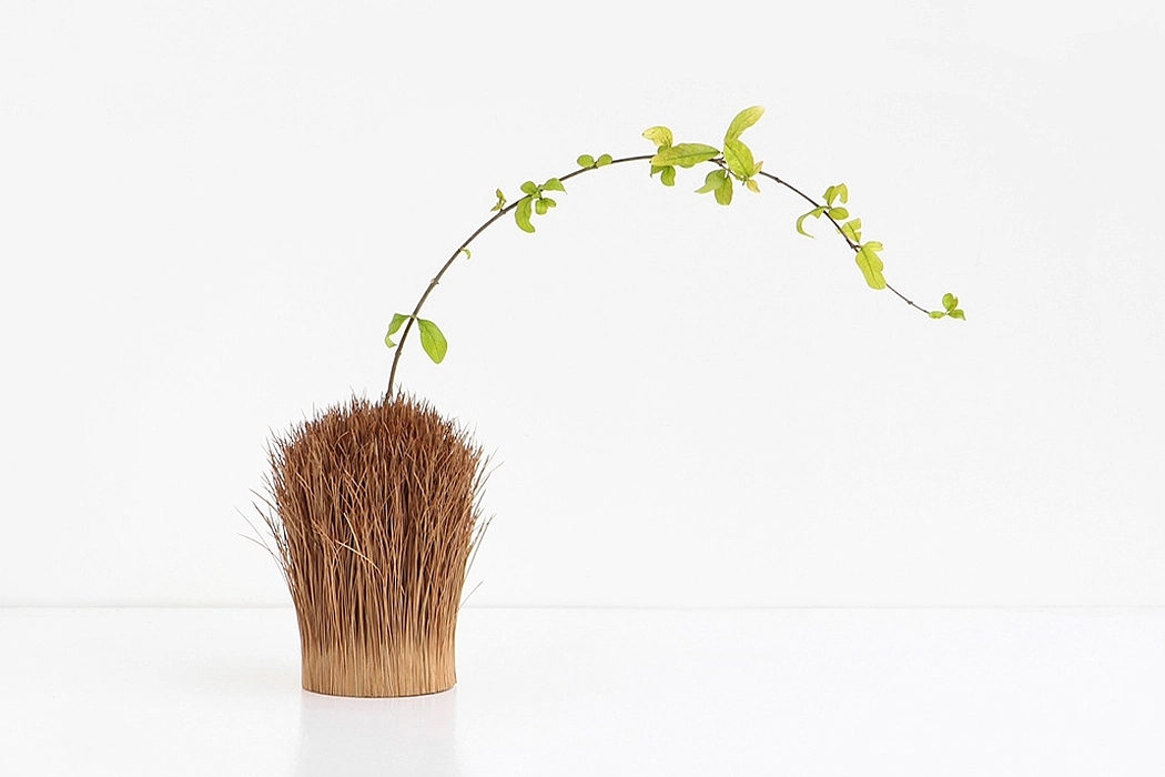 pine needle，Outside/Inside，pen container，Pine needle，natural，