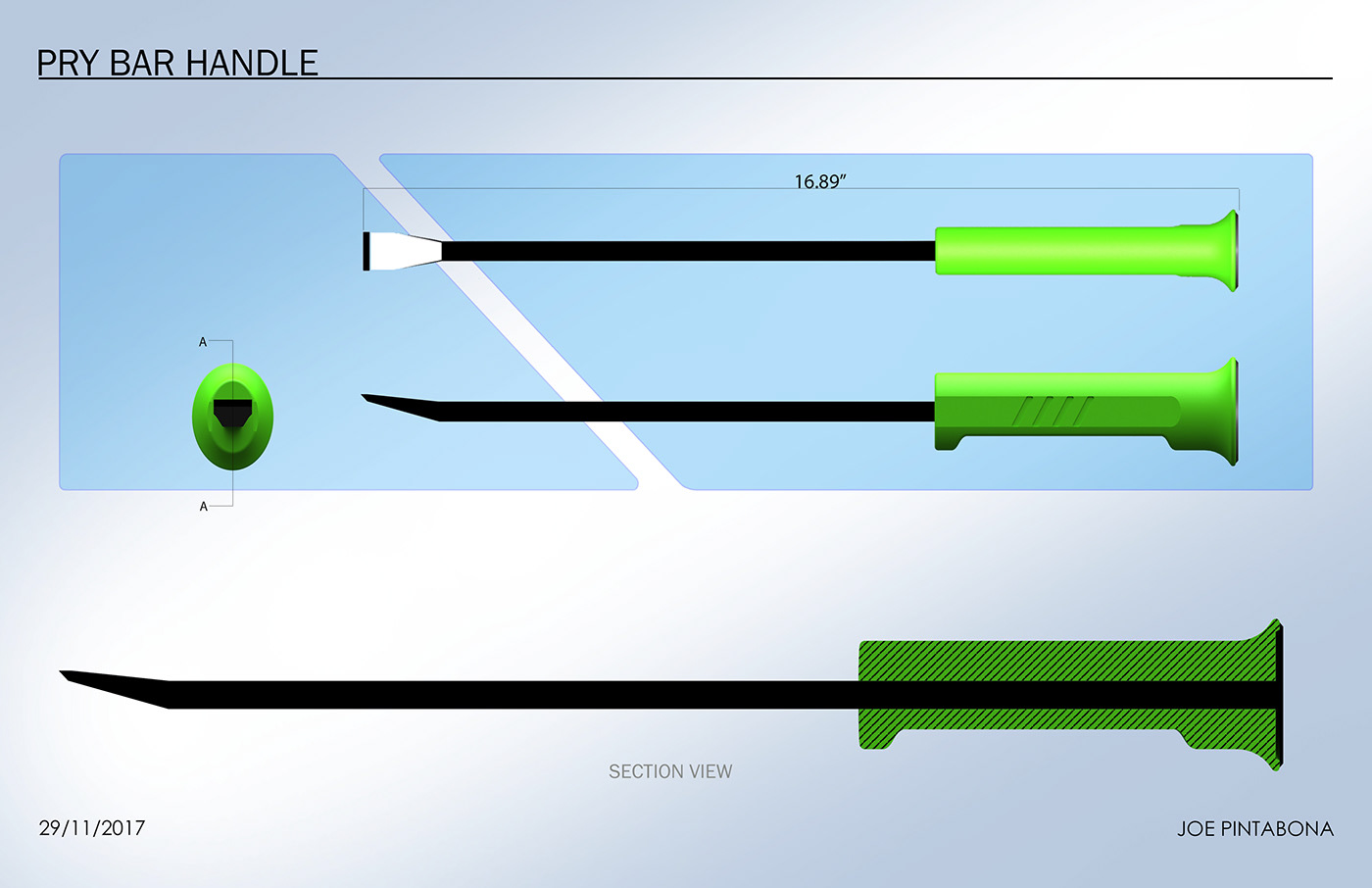Pry bar Re-design - 普象网