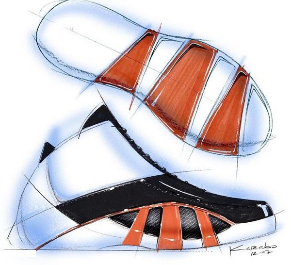 Sneakers · concept · hand drawing · collection，