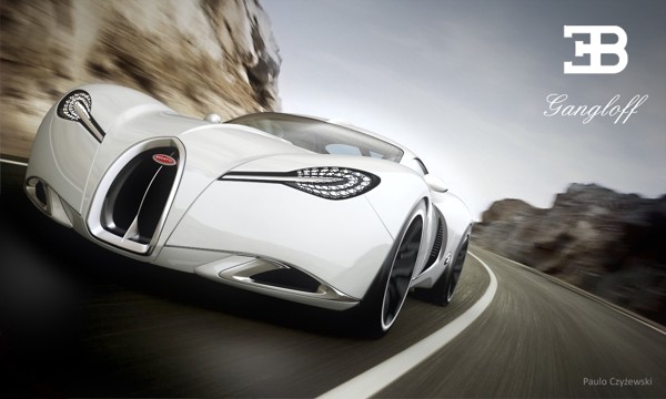 Super car，Retro concept，Bugatti Ganglo，Bugatti，