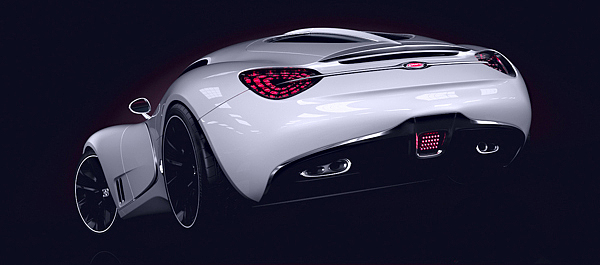 Super car，Retro concept，Bugatti Ganglo，Bugatti，