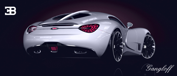 Super car，Retro concept，Bugatti Ganglo，Bugatti，