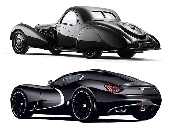 Super car，Retro concept，Bugatti Ganglo，Bugatti，