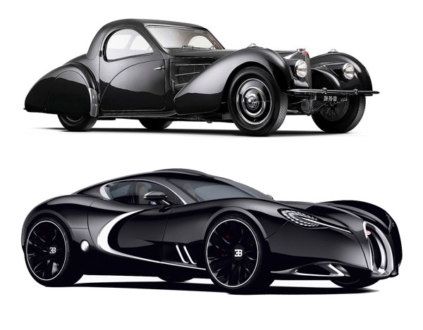 Super car，Retro concept，Bugatti Ganglo，Bugatti，
