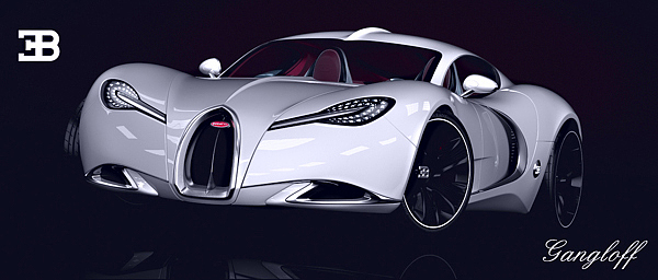 Super car，Retro concept，Bugatti Ganglo，Bugatti，