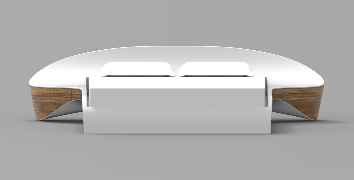 bedroom，furniture，Bed，product design，