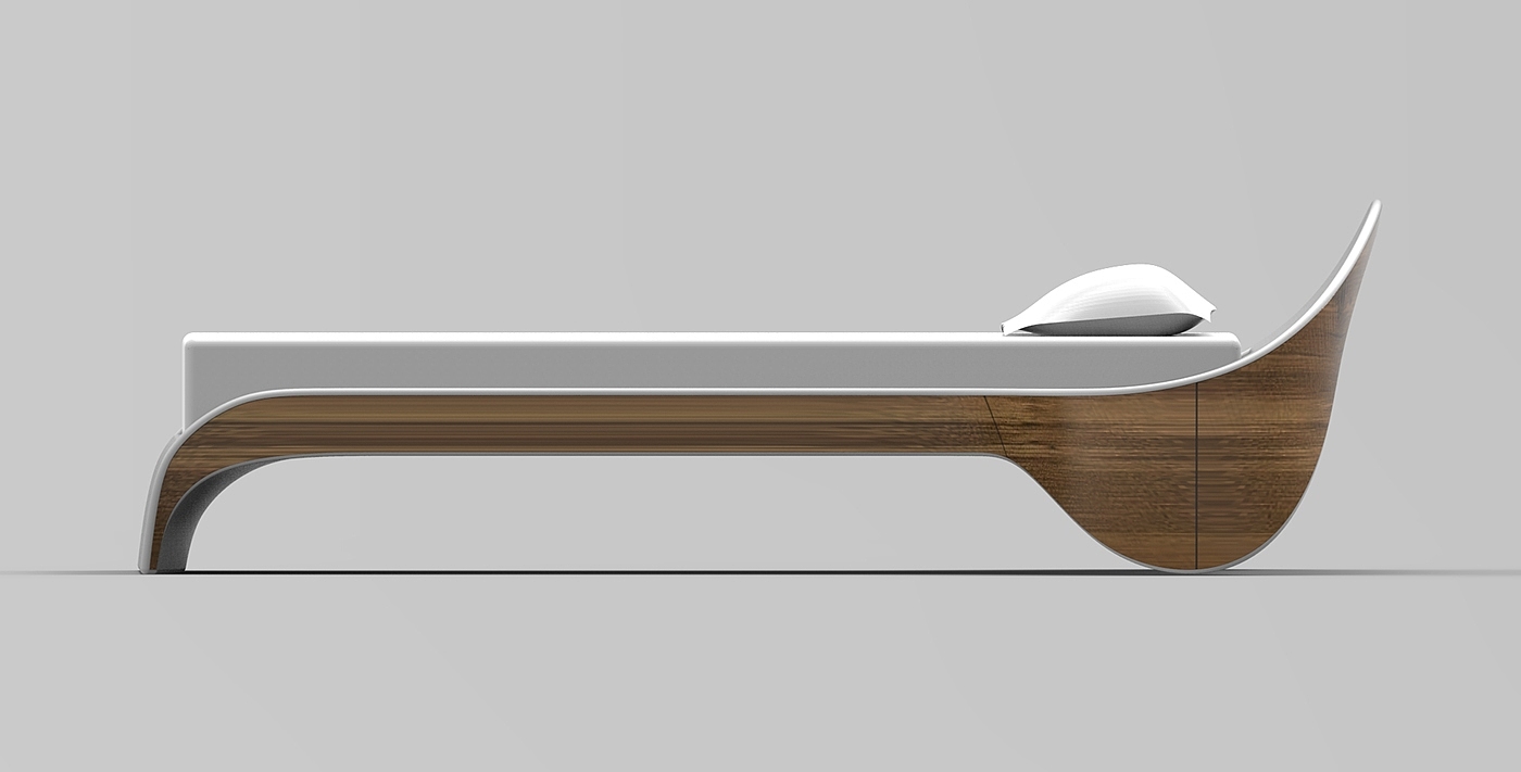 bedroom，furniture，Bed，product design，