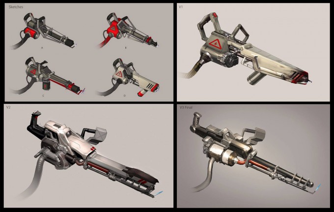 aircraft，Pistol，space ship，