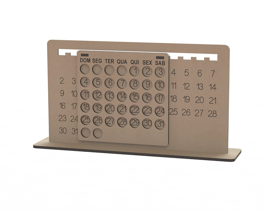 Desk calendar，originality，time，date，