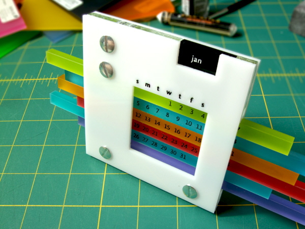 Desk calendar，originality，time，date，