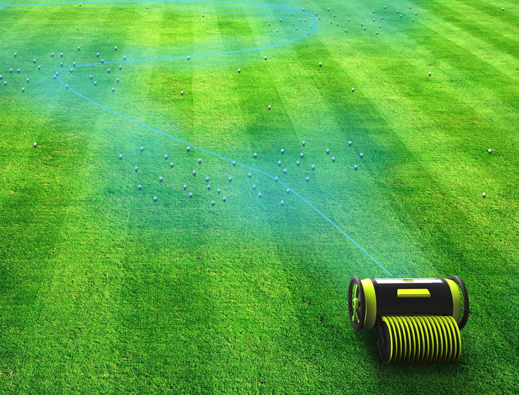 Golf Course，position sensor，Ball picking robot，fully automatic，