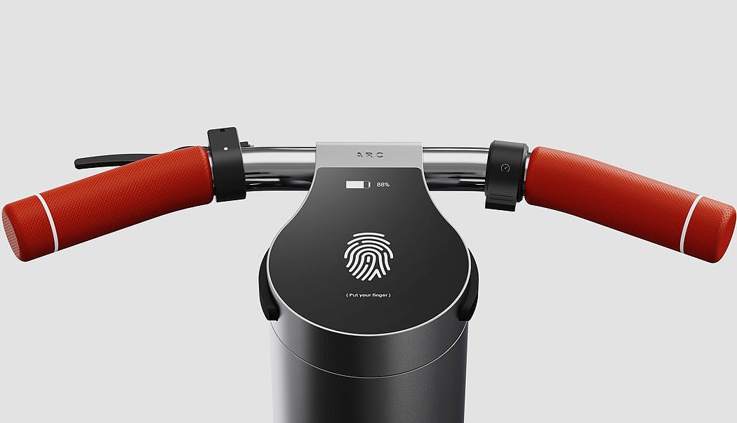 Scooter，fingerprint identification，Adjustable，