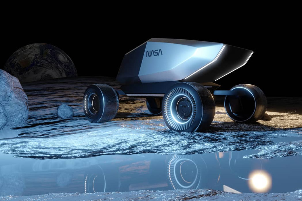 Tesla，Moon，racing，tyre，