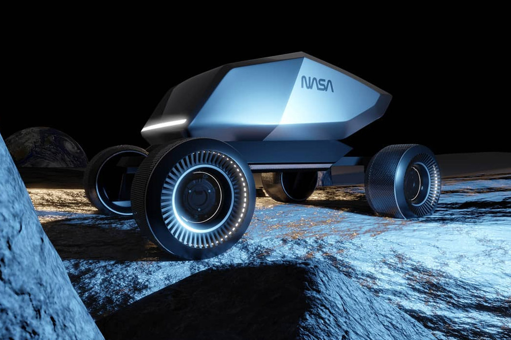 Tesla，Moon，racing，tyre，