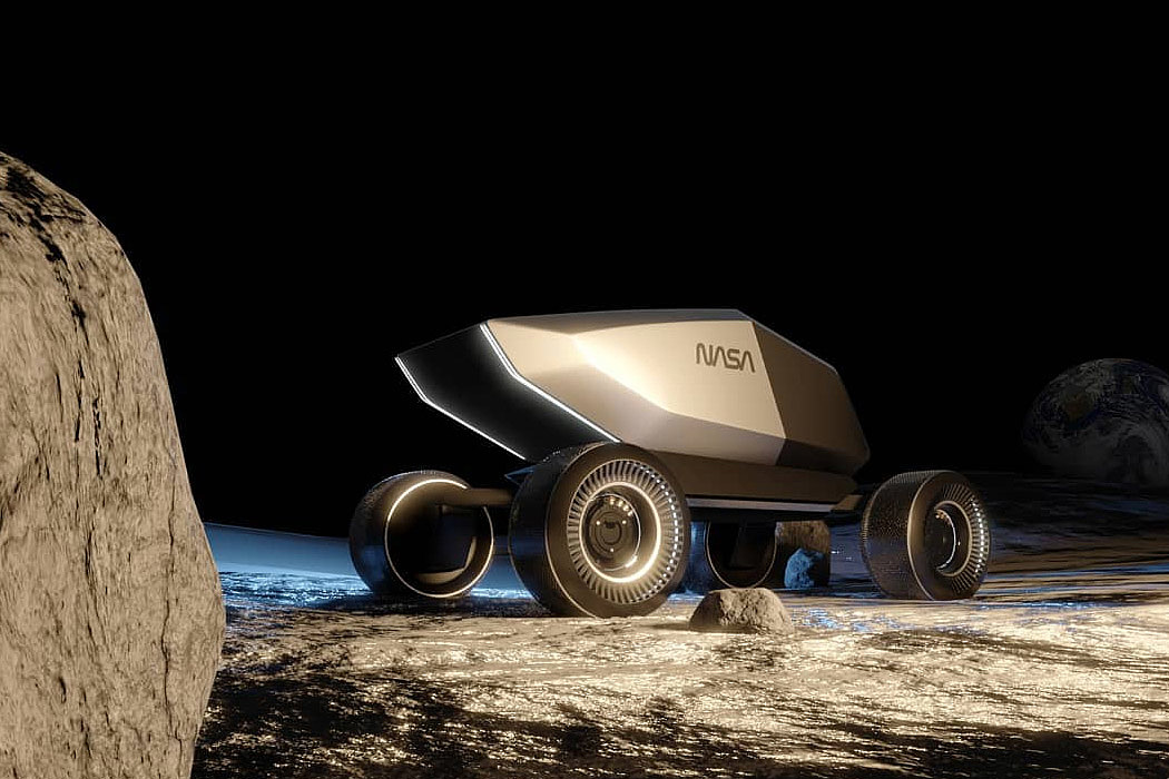 Tesla，Moon，racing，tyre，
