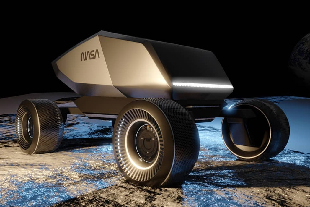 Tesla，Moon，racing，tyre，