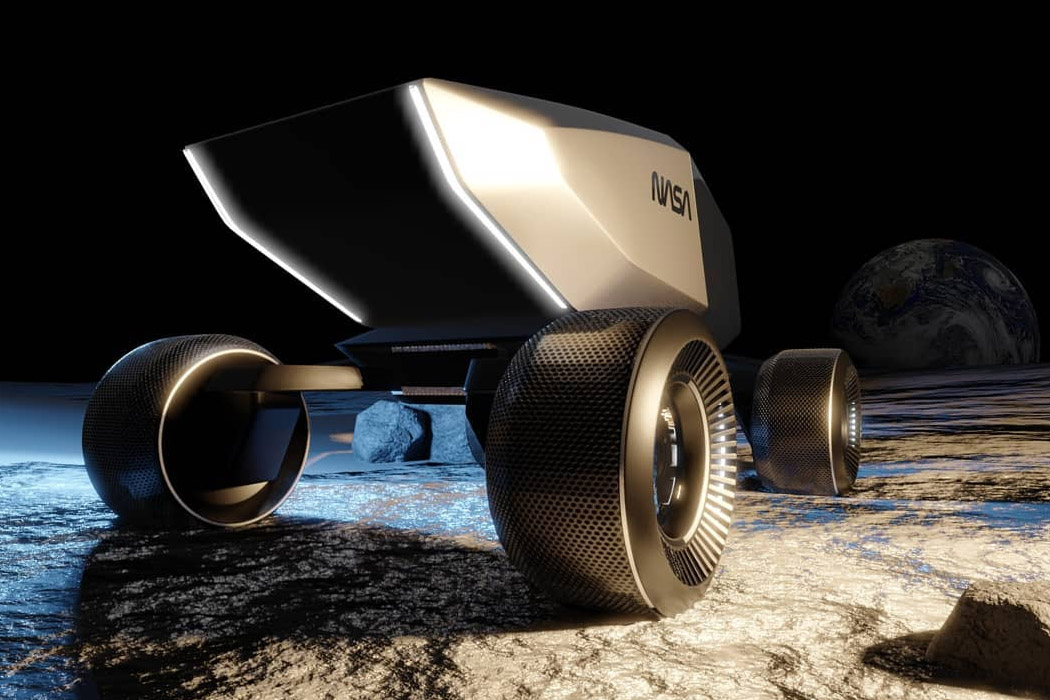 Tesla，Moon，racing，tyre，