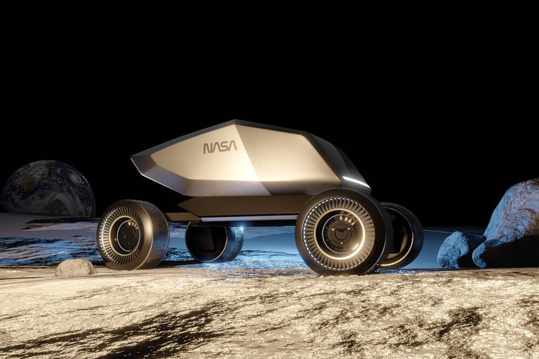 Tesla，Moon，racing，tyre，