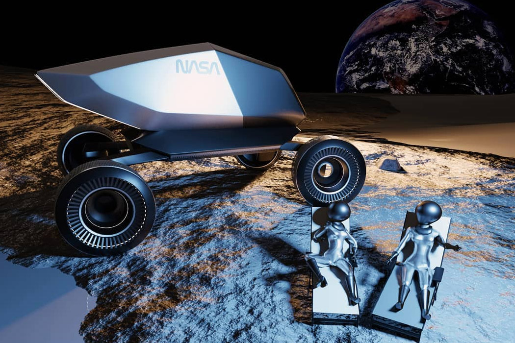 Tesla，Moon，racing，tyre，