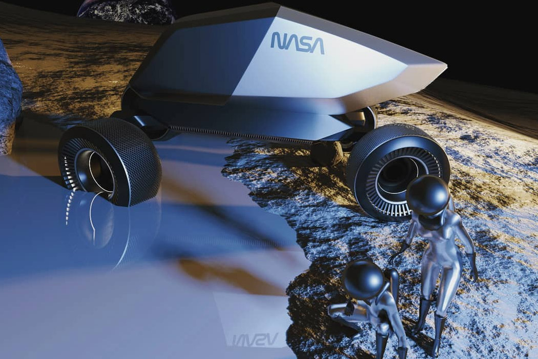 Tesla，Moon，racing，tyre，