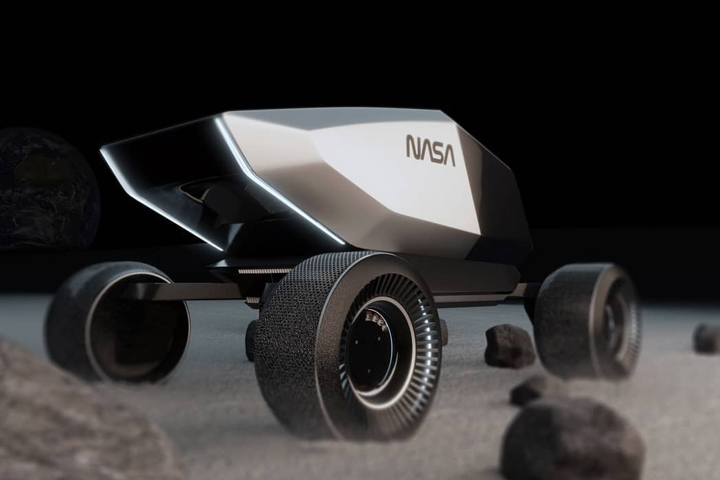 Tesla，Moon，racing，tyre，