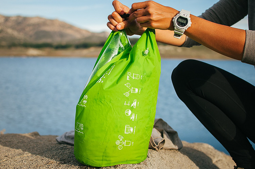 Water filter，Inflatable lantern，Silica gel pot，laundry bag，camp，