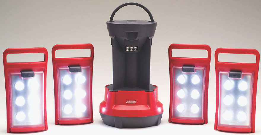 Coleman，Four in one，led，Portable lamp，outdoors，