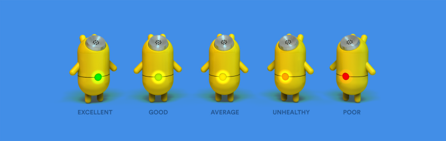 Minions，air quality，a sensor，Air detection，intelligence，