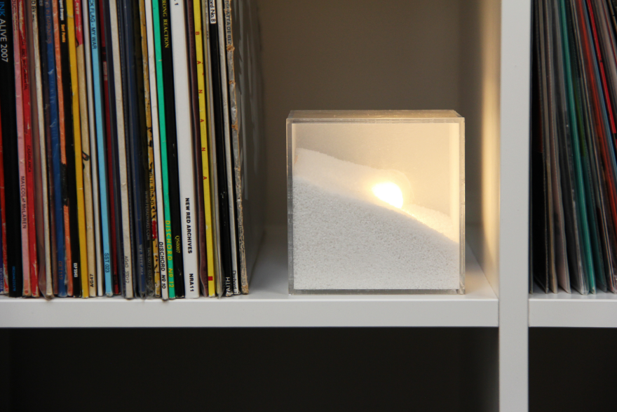 Marble，powder，originality，Abandon，Desk lamp，