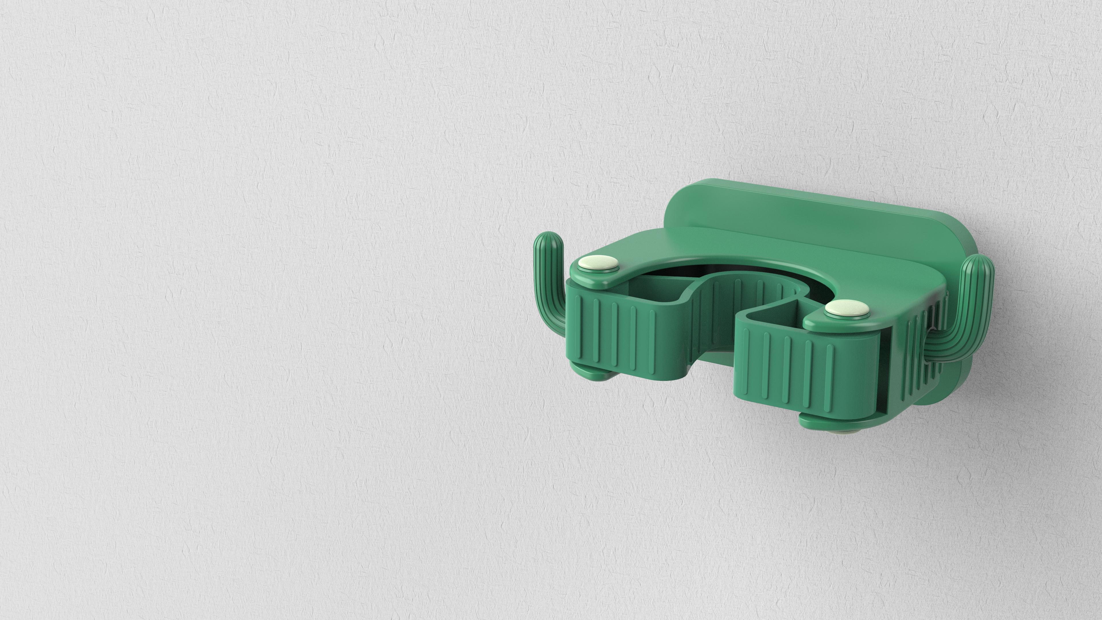 Household hole free mop clip，