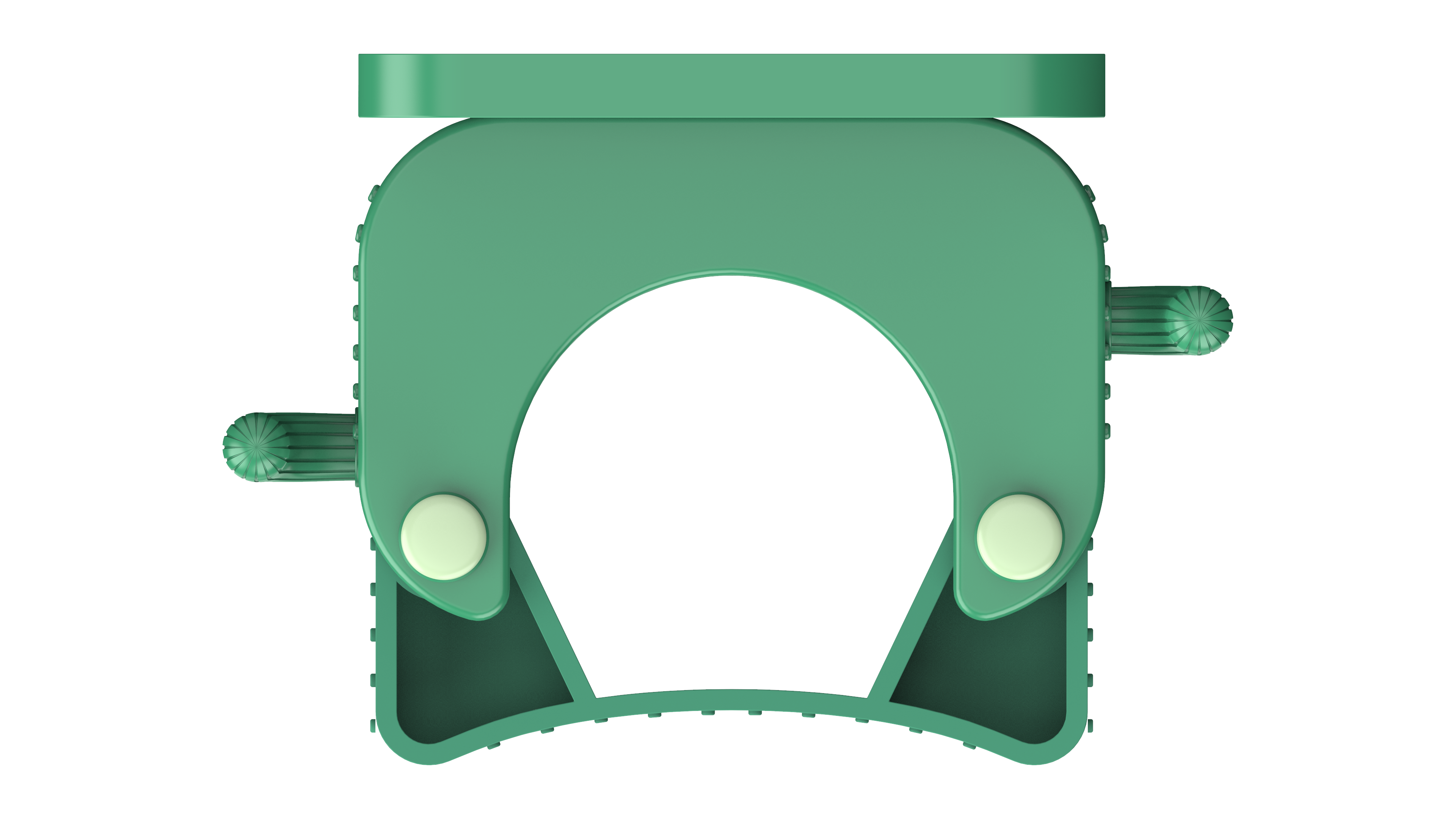 Household hole free mop clip，