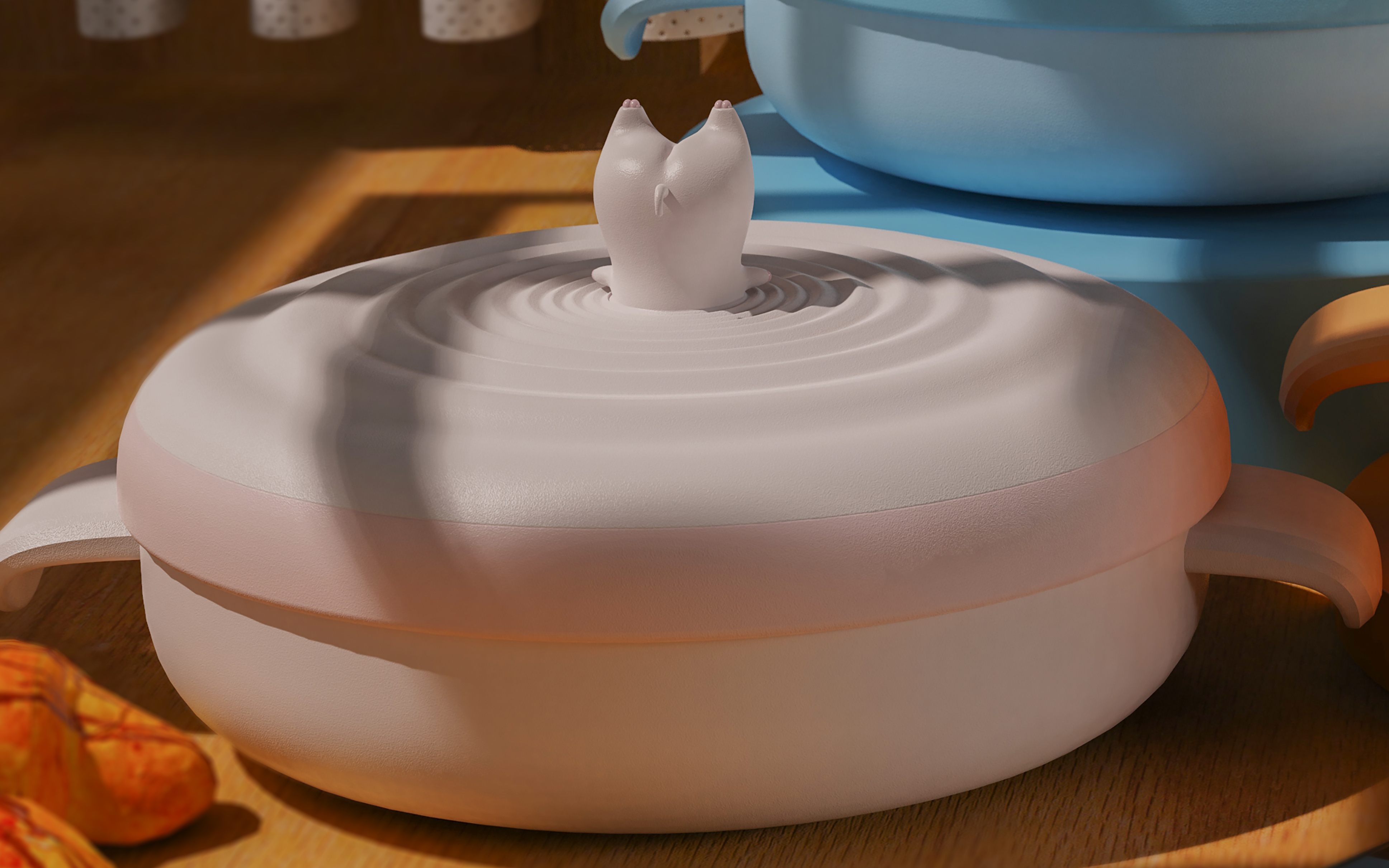 Inspired by cat and mouse，