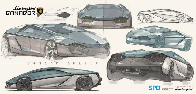 Super run，Concept Car，winner，Lamborghini，