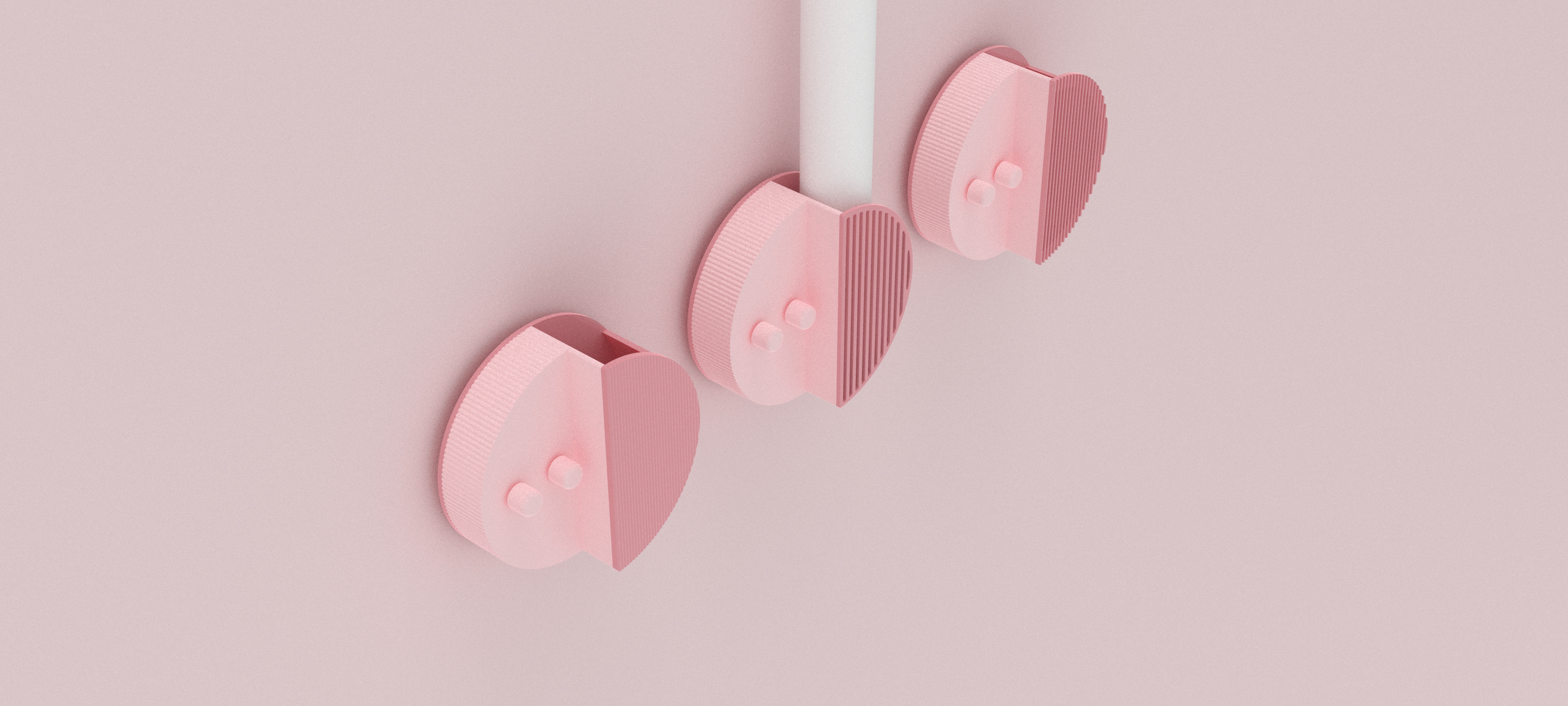 Place toothbrushes and other supplies，