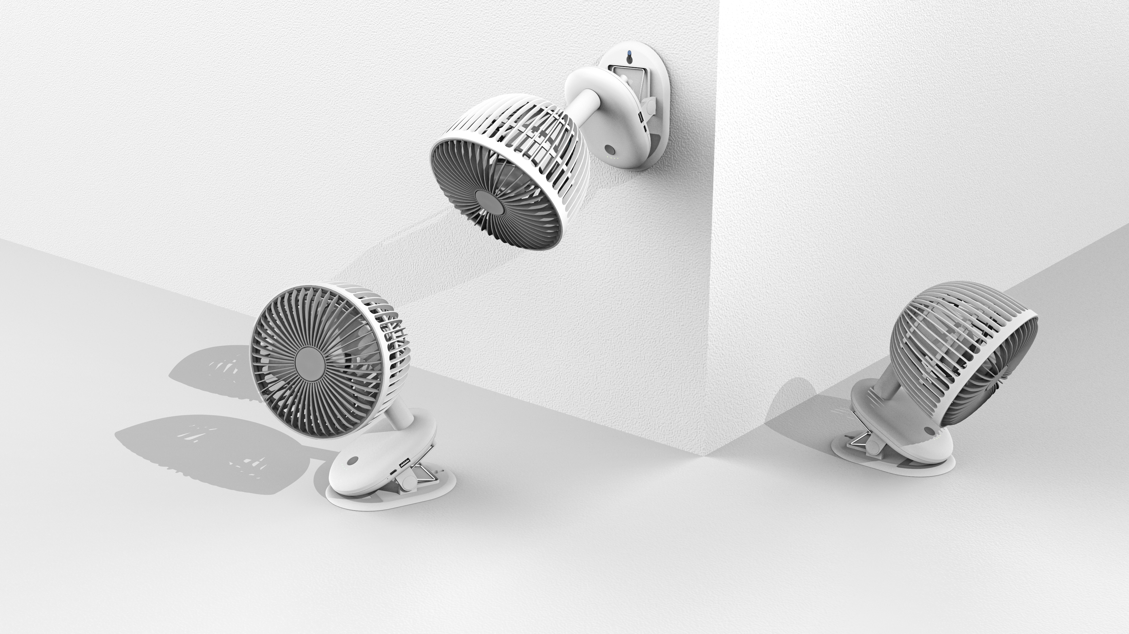 Fan，multi-function，Home Furnishing，intelligence，loop，desktop，Simplicity，Aromatherapy，