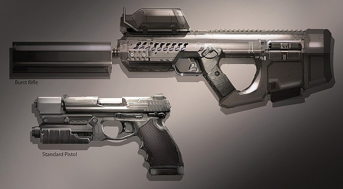 aircraft，Pistol，space ship，